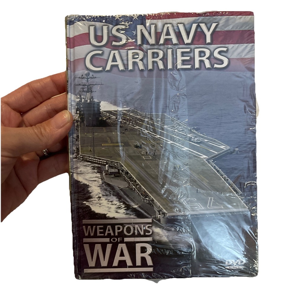 Weapons of War DVD 3 US Navy Carriers History Of Military Machines NEW